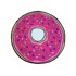 JAHU COLLECTIONS Ružičasti pamučan ručnik za plažu ø 150 cm Donut