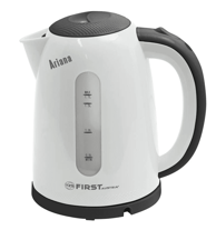 FIRST AUSTRIA Kuhalo za vodu, zapremnina 1,7 L, snaga 2200 W, bijelo-crna boja