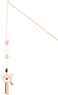 ANIONE Igračka za mačke na štapu, Pepe&Kitty, rozi