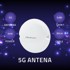 QOLTEC 5G LTE stropna unutarnja antena, 5 dBi, 50 W