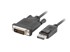 LAE DisplayPort na DVI-D adapter kabel 1,8 m, crni