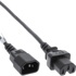 INLINE Kabel za napajanje 16811B, C14-C15, 1,8 m, crna
