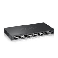 ZYXEL Switch GS2220-50, 44x RJ45 1G, 4x combo RJ45/SFP+, 2x SFP, upravljani, rackmount