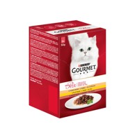 GOURMET MON PETIT Puretina, piletina, pačetina 6 x 50 g