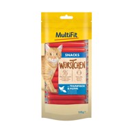 MULTIFIT Poslastica za mačke SNACK SAUSAGES TUNA 12x9 g
