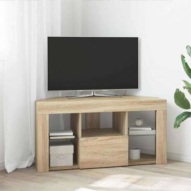 Kotni LED TV ormar zidni Sonoma hrast 102×40×50 cm