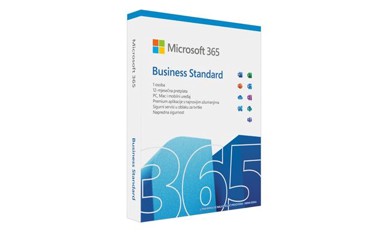 MICROSOFT Softver 365 Business Standard, 1 godina, 1 korisnik / do 5 uređaja, bez medija