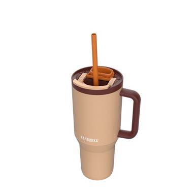 Kambukka Rio Tumbler, termos čaša s teleskopskom slamkom, 950 ml, almond dream