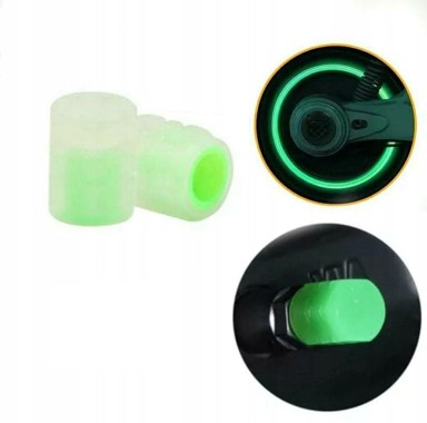 APTEL Svjetleći ventili za gume, fluorescentni, 2 komada