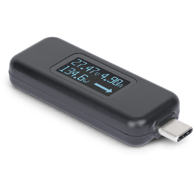 STARTECH.COM USB-C tester napona USBC-PWRTESTER, crni