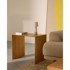 KAVE HOME Pomoćni stol Litto 40x55 cm u dekoru hrasta