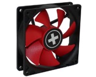 XILENCE Hladnjak za kućište 80×80×25mm, crno/crveni