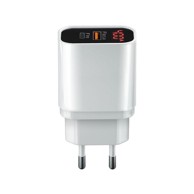 FOREVER Punjač za telefon PD+QC3.0 20W, crno-bijela