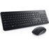 DELL Set miš i tipkovnica KM3322W, bežični, crni