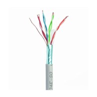 GEMBIRD Kabel CAT5e FTP LAN CU, solid, 100m, GEM-FPC-5004E-SO100C