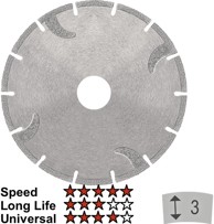 SAMEDIA Dijamantni disk GAV, 180x22 mm