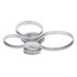 GLOBO LIGHTING Stropna Lampa Rubio LED 72W 3600lm CCT 2700-6000K 80x20 cm, bijela