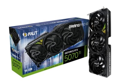 PALIT Grafička kartica GeForce RTX 5070 Ti GamingPro-S, 16GB GDDR7
