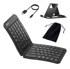 INATECK Tipkovnica N0131_BLACK, Bluetooth, sklopiva, crna