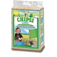 CHIPSI Stelja za glodavce i ptice Classic - drvene strugotine, 60 l / 3.2 kg