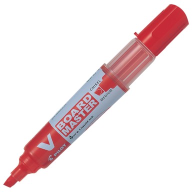 PILOT Marker za bijelu ploču V Board Master Begreen 2,2-5,2 mm WBMA-VBM-MC-R-BG, crveni