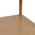 CASA SELECCIÓN Stolić za kavu Gaia 40x80 cm u prirodnoj boji