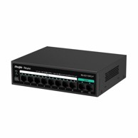 RUIJIE REYEE Mrežni prekidač 100M 8×PoE + 2×Gigabit metalno kućište RG-ES110FG-P