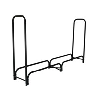 AGA Stalak za drva 200x36x116 cm, crni