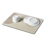 WENKO Bež gumena podloga za ocjeđivanje posuđa 40x30 cm Dima