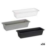 KINVARA Organizator pribora za jelo CN18819, 8.5 x 5 x 24 cm, 36 Jedinice, bijela