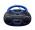 DENVER Prijenosni CD player TCL-212BT, Bluetooth, crno-plavi