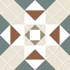 Dekorativna gres pločica patchwork victorian ada 20 x 20 cm, i. klasa