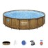 BESTWAY Samostojeći bazen Power Steel Wood Swim Vista 5,49 × 1,22 m, model 56977