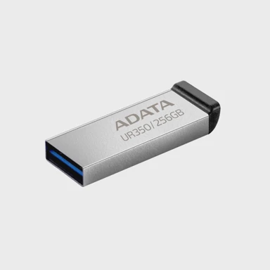 ADATA USB 3.2 UR350, 256GB, UR350-256G-RSR/BK, crni