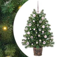 Božićno drvce umjetno s 150 LED dioda, zeleno, 90 cm, PE i PVC