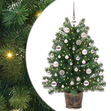 Božićno drvce umjetno s 150 LED dioda, zeleno, 90 cm, PE i PVC