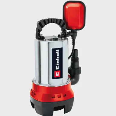 EINHELL Pumpa za prljavu vodu GC-DP 6315 N, 630 W, 17000 l/h, crvena/nehrđajući čelik