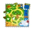 HAKUNA MATTE Podloga za igru, puzzle, 120x120x1,2 cm, safari dinosauri