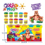 Plastelin, 10 komada