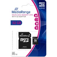 MEDIARANGE Memorijska kartica microSDHC 32GB Class 10, crna