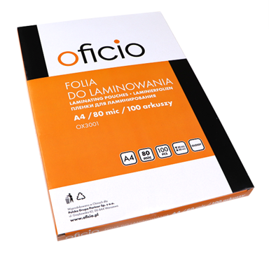 Folija za laminiranje A4 80MIC, 100 kom.