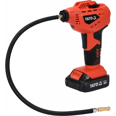 YATO Pištolj za pumpanje aku TYT-82894 1,0 MPa 2,0Ah, crvena