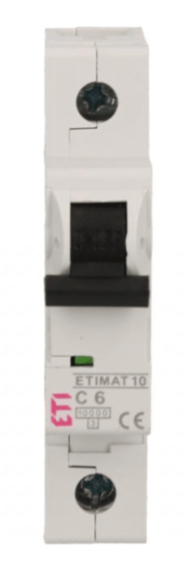 ETI Automatski osigurač ETIMAT10, krivulja C, 1P, 6 A, 10 kA