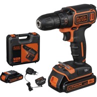 BLACK+DECKER Bežični akumulatorski odvijač BDCDC18KB-QW
