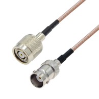 Pigtail kabel BNC utičnica / TNC-RP utikač, RG316, 1 m