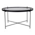 HOUSE NORDIC Stolić Venezia ø 70 cm okrugli crni