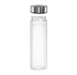 HAMA Boca za piće 00181598, 450 ml, borosilikatno staklo i silikon, plava i prozirna