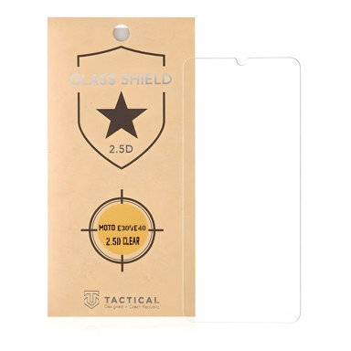 TACTICAL Zaštitno staklo Glass Shield 2.5D za Motorola Moto E30/Moto E40, prozirno