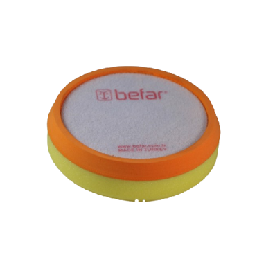 BEFAR PLUS Velcro Compound Foam spužva za poliranje, 150 × 50 mm, narančasta