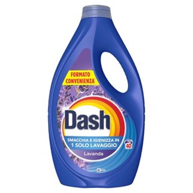 DASH Tekući deterdžent Lavanda, 40 pranja, 1.8 l